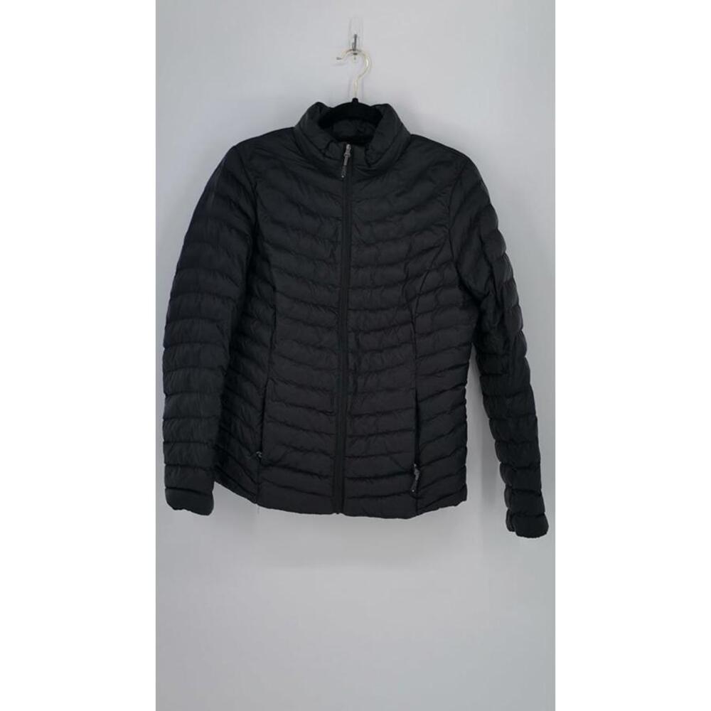 32 Degrees Heat Black Nylon Insulated Jacket‎ Medium Lightweight Warm